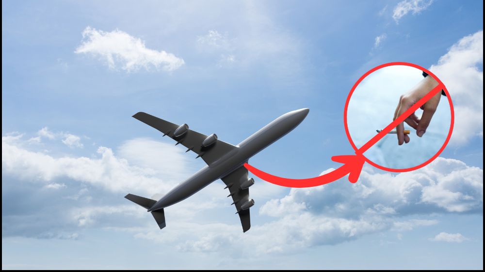 Wajib Tahu! Ini Alasan Kenapa Merokok Dilarang Keras di Dalam Pesawat