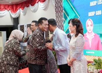 Bupati Toha Hadiri Acara Kenal Pamit Kapolres Muba