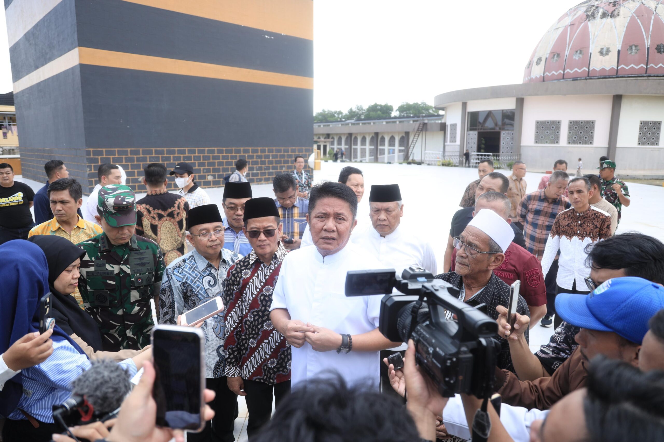 Herman Deru Cek Sarana Fasilotas Persiapan Keberangkatan JCH Asal Sumsel