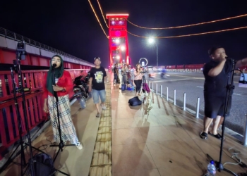 TikTokers Ampera Minta Pemerintah Dukung Kreativitas Mereka Promosikan Ikon Kota Palembang