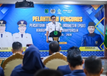Hadiri Pelantikan PWI Muba: Bupati Toha Tekankan Profesionalisme dan Etika Jurnalistik