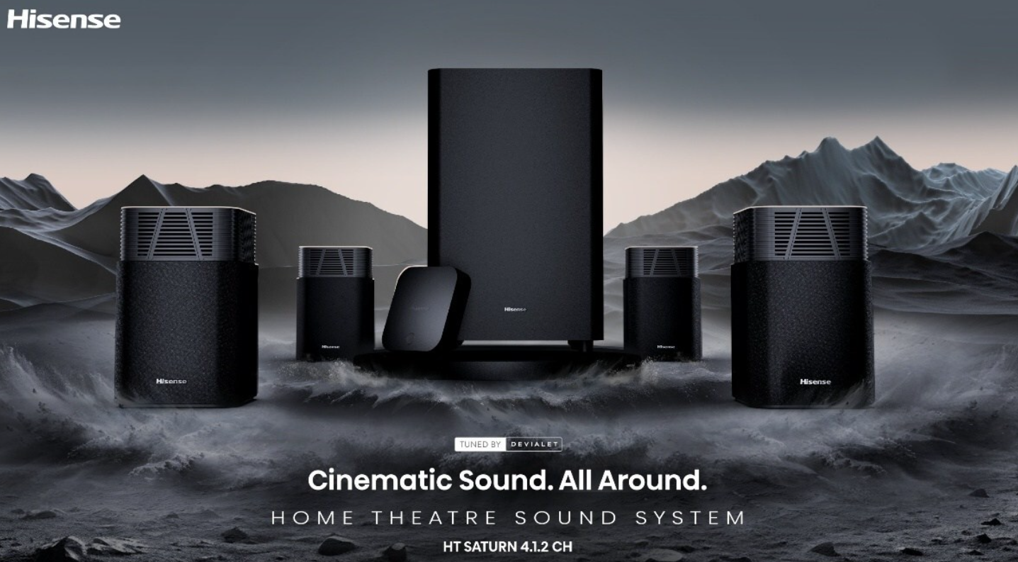 Hisense Luncurkan Sistem "Home Theatre Sound" HT SATURN, Terobosan Baru yang Menghasilkan Audio Menarik
