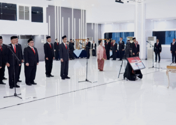 Lantik Pejabat Struktural, Menteri Nusron Tegaskan Pentingnya Sistem Rotasi Berkala