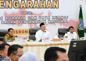 Menteri Nusron Minta Jajaran Kanwil BPN Provinsi Sulawesi Tenggara Percepat Validasi Data Pertanahan dan Tingkatkan Kualitas Layanan