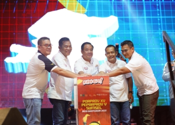 Festival Kitek Nia 2025 dan Launching Porprov, Cik Ujang: Kuliner dan Olahraga Satukan Masyarakat Sumsel