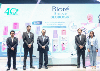 Kao Indonesia Rayakan 40 Tahun Inovasi Penuh Makna dengan Meluncurkan Biore Breeze Deodorant