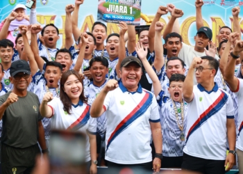 Herman Deru: Turnamen Sepak Bola Antar OPD, Tingkatkan Kinerja Pemprov Sumsel