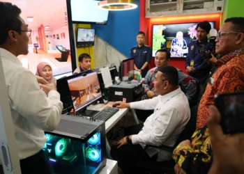 Wamen Ossy Dermawan Tinjau Dua Inovasi Layanan Pertanahan Kantah Kota Tangerang