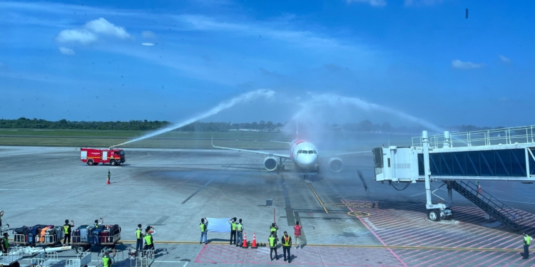 Foto: Peresmian Penerbangan AirAsia Rute Palembang–Kuala Lumpur