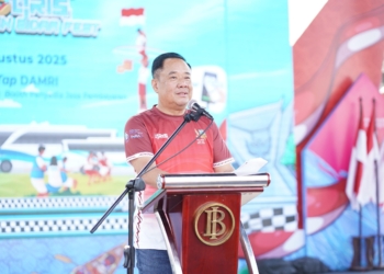 Cik Ujang Hadiri Peluncuran QRIS Tap DAMRI