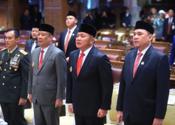 Dari Palembang, Herman Deru Saksikan Momen Bersejarah Pidato Perdana Presiden Prabowo