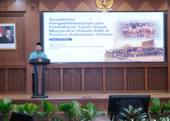 Nusron Wahid Sosialisasikan Urgensi Pendaftaran Tanah Ulayat di Kalsel