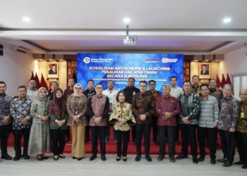 BPN Sumsel Gelar Sosialisasi Anti Korupsi