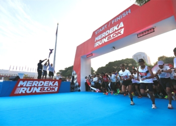 Merdeka Run 8.0K Meriahkan HUT ke-80 RI