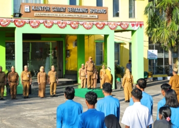 Apel di Sematang Borang, Sekda Palembang Ingatkan ASN Wajib Disiplin