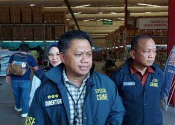 Tinjau Stok Beras, Ditreskrimsus Polda Sumsel Sidak Pasar Palimo dan Plaju