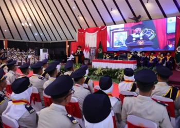 Nusron Wahid Hadiri Wisuda 624 Taruna STPN