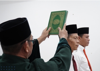 Pengangkatan Sumpah Asisten Surveyor Kadastral BPN Sumsel