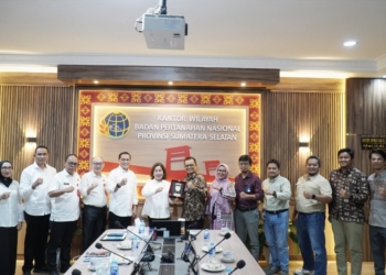 Kakanwil BPN Sumsel Terima Audiensi PLN UIP3B Sumatera