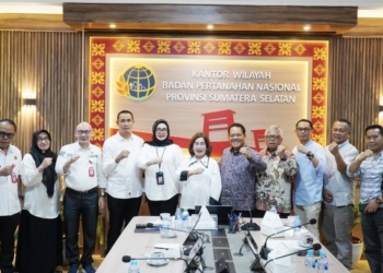 Foto: Kakanwil BPN Sumsel Terima Audiensi Komisi I DPRD Lahat