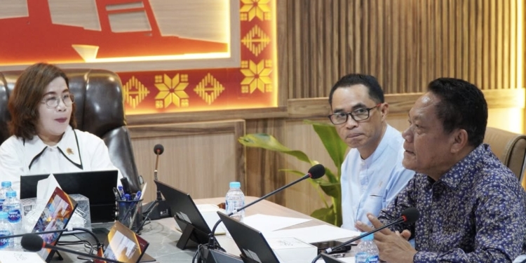 Foto: Kakanwil BPN Sumsel Terima Audiensi Komisi I DPRD Lahat