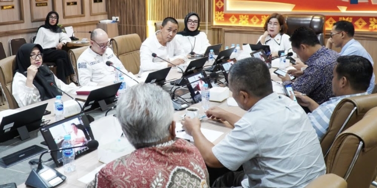 Foto: Kakanwil BPN Sumsel Terima Audiensi Komisi I DPRD Lahat