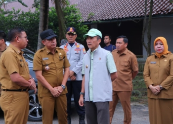 Tinjau Terminal Karya Jaya Palembang, Ratu Dewa: Untuk Kantong Parkir Kendaraan Besar