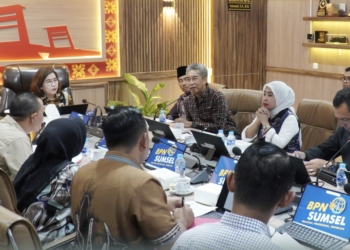 BPN Sumsel Terima Audiensi Komisi II DPRD Banyuasin