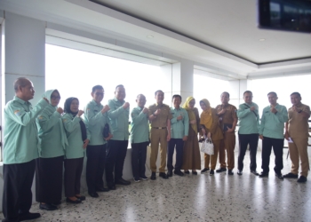 Ratu Dewa Terima Audiensi YPLP PGRI Palembang