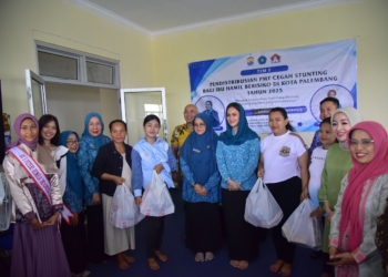 Putri Azizah Tekankan Gizi Ibu Hamil, Target Zero Stunting di Palembang