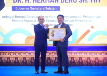 Herman Deru Raih Penghargaan Pelopor Percepatan Meritokrasi dari BKN RI