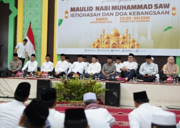 Herman Deru Ajak Doa Bersama, Sumsel Kokohkan Zero Konflik di Peringatan Maulid Nabi SAW