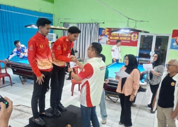 Biliar Muba Raih Emas Perdana di Porprov XV Sumsel 2025