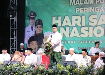 Hari Santri Nasional di Purwakarta, Nusron Wahid: Kontribusi Santri Jadi Fondasi Kemerdekaan Indonesia