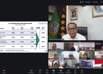 Sekjen Kementerian ATR/BPN Ingatkan Jajaran Jalankan SPIP secara Kolaboratif