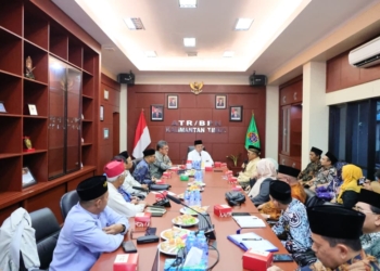 Dari Hati ke Hati, Menteri Nusron Wahid Bahas Sertipikasi Tanah Wakaf dan Rumah Ibadah di Kaltim