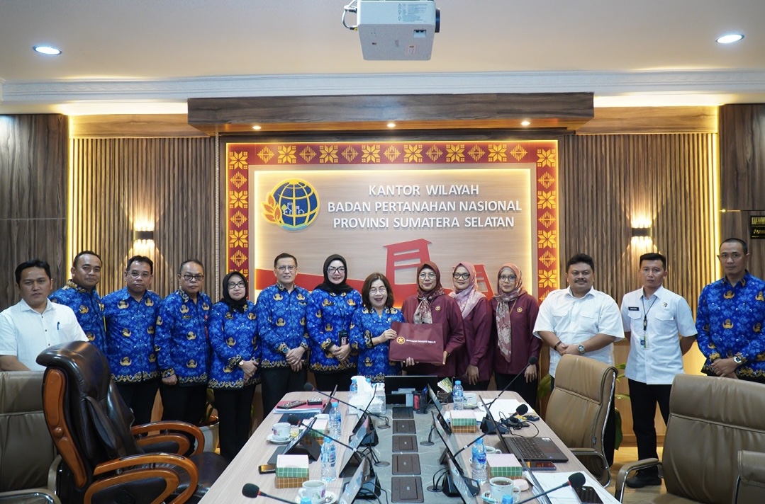 Kunker ke BPN Sumsel, Kementerian Sekretariat Negara Monitoring Penanganan Pengaduan Warga