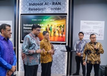 Indosat, Nokia, dan NVIDIA Resmikan AI-RAN Research Cente