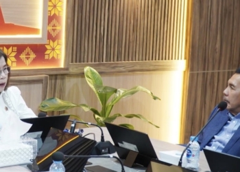 Kakanwil BPN Sumsel Terima Audiensi Ishak Mekki