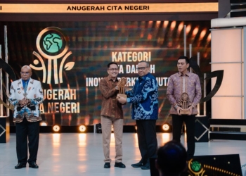 Ratu Dewa Raih Penghargaan Cita Daerah Inovasi Berkelanjutan dari Kompas TV