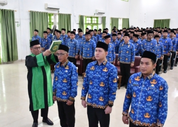 280 PPPK Kemenag Sumsel Terima SK, Tertua 56 Tahun dan Termuda 22 Tahun