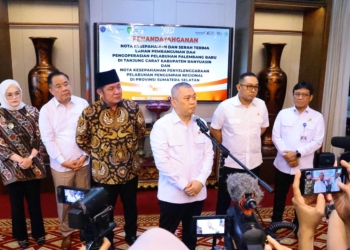 MoU Tanjung Carat Jadi Momentum Emas, Herman Deru Pastikan Sumsel Punya Pelabuhan Samudera Sendiri