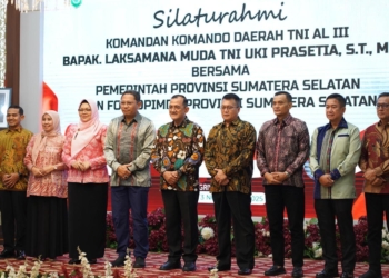 Pemprov Sumsel dan TNI AL Perkuat Kolaborasi Demi Pembangunan dan Keamanan Maritim