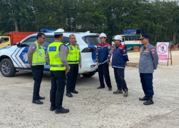 Cek Persiapan Jalan Tol Kapalbetung, Polda Sumsel Pastikan Jalur Aman Saat Nataru