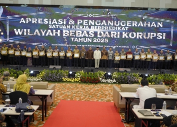 24 Satker ATR/BPN Terima Predikat WBK, Nusron Wahid Apresiasi dan Minta Jaga Kualitas Layanan