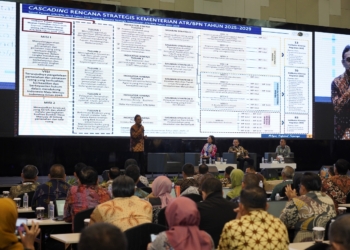 Beri Pengarahan di Rakernas 2025, Sekjen ATR/BPN: Pahami Renstra dan Manfaatkan Momentum Penghujung Tahun