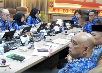 Kakanwil BPN Sumsel Ikuti Rapim Kementerian ATR/BPN