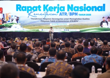 Buka Rakernas 2025, Nusron Wahid: Hasilkan Keputusan Optimal dan Berkualitas untuk Tingkatkan Pelayanan ke Masyarakat