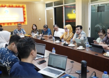 Monitoring dan Evaluasi Penanganan Tunggakan Pelayanan Pertanahan TW III 2025 di Kantah Palembang
