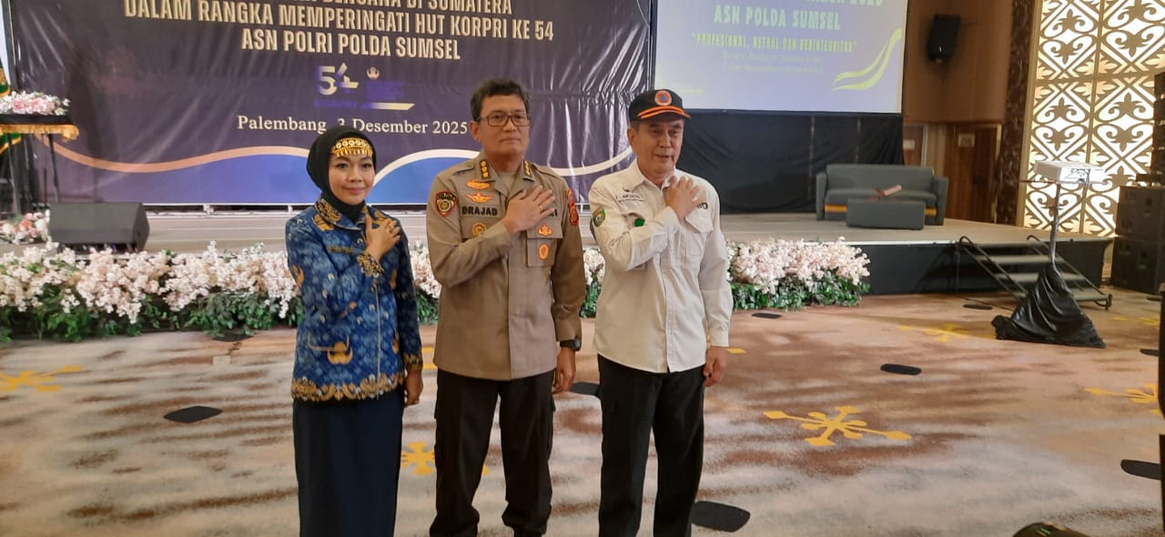 Polda Sumsel Gelar Doa Bersama dan Galang Donasi untuk Korban Bencana di Sumatra